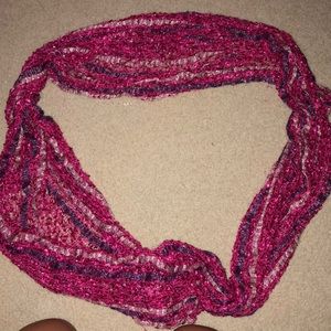Shimmery infinity scarf